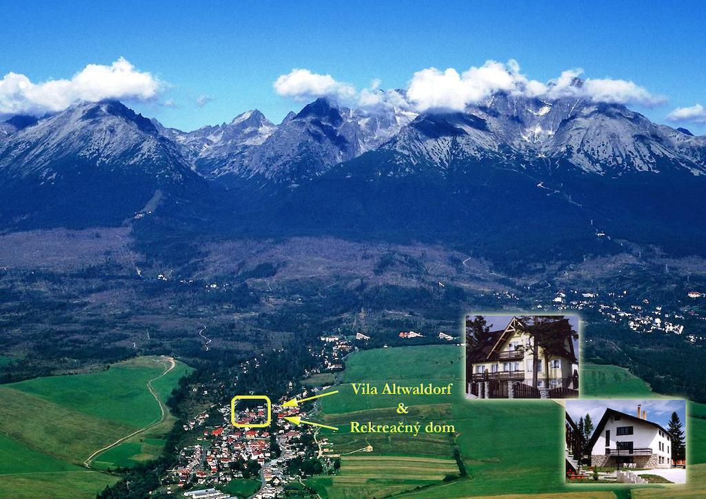 Rekreacny Dom Altwaldorf Vysoke Tatry Villa Stará Lesná Exteriör bild